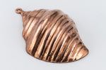 32mm Copper Seashell Charm #CHA153-General Bead