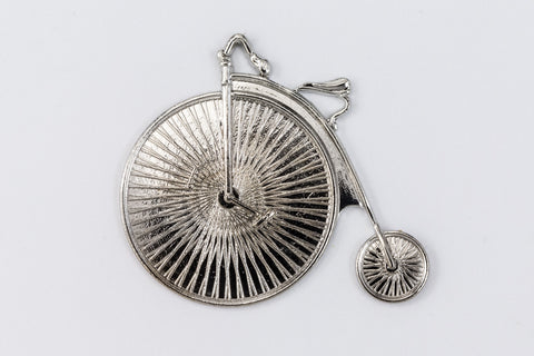 30mm Silver Penny Farthing Bicycle #CHA180-General Bead
