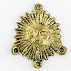 30mm Antique Brass Sun Drop (2 Pcs) #CHA187-General Bead