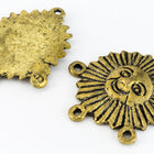 30mm Antique Brass Sun Drop (2 Pcs) #CHA187-General Bead