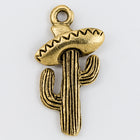 22mm Cactus with Sombrero Charm #CHA203-General Bead