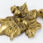 23mm Raw Brass Mask Charm #CHA209-General Bead