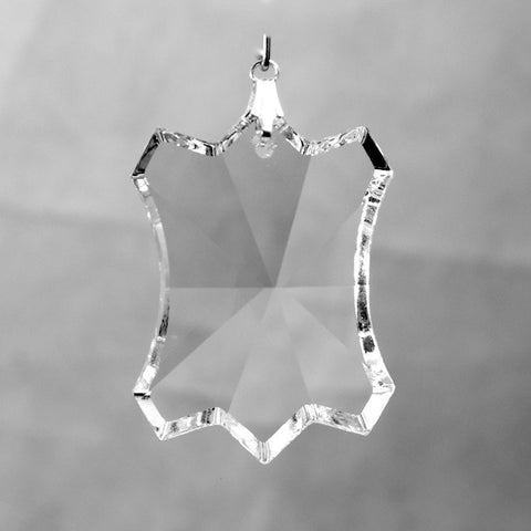 Crystal Garland Swarovski Spectra Crystal 8mm Faceted Bead Prisms