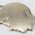 23mm Silver Boy's Profile Charm (2 Pcs) #CHB049-General Bead