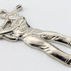 25mm Silver Man Playing Golf Charm #CHB072-General Bead