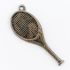 23mm Antique Silver Tennis Racket Charm #CHB075-General Bead