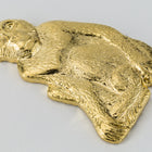25mm Gold Sitting Monkey #CHB122-General Bead