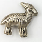 35mm Silver Goat Bead (2 Pcs) #CHB141-General Bead