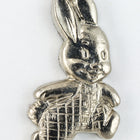 20mm Silver Bunny Charm #CHB150-General Bead