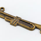 27mm Antique Brass Trumpet Charm #CHB174-General Bead