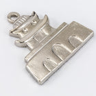 15mm Bright Silver Pagoda Charm #CHB182-General Bead