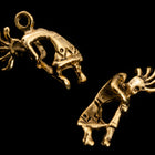 20mm Antique Gold Kokopelli Charm #CHB197