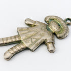 21mm Antique Silver Rag Doll Charm (2 Pcs) #CHC052-General Bead