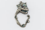 20mm Antique Silver Monster Face Charm #CHC101-General Bead