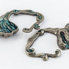 20mm Antique Silver Monster Face Charm #CHC101-General Bead