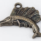 12mm Antique Silver Sailfish Charm (2 Pcs) #CHC165-General Bead