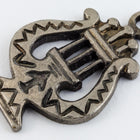 17mm Antique Silver Greek Lyre Charm (2 Pcs) #CHC173-General Bead