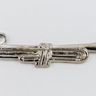 27mm Silver Trumpet Charm #CHD174-General Bead