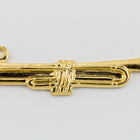 27mm Gold Trumpet Charm #CHE174-General Bead