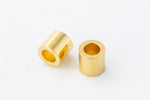 2mm Bright Gold TierraCast Crimp Bead (500 Pcs) #CK783-General Bead
