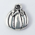 18mm Antique Silver TierraCast Pewter Pumpkin Charm 94-2560-12