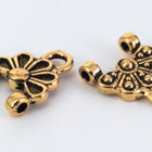 14mm Antique Gold TierraCast Oasis Stitch-in Link (20 Pcs) #CK855