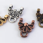 14mm Antique Gold TierraCast Oasis Stitch-in Link (20 Pcs) #CK855