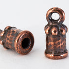 2mm Antique Copper TierraCast Palace Cord End (20 Pcs) #CK862