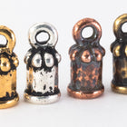 2mm Antique Gold TierraCast Palace Cord End (20 Pcs) #CK862