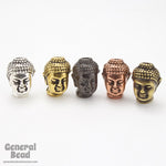 10mm x 14mm Antique Silver Tierracast Buddha Head Bead #CKA183-General Bead