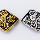 15mm Antique Silver Tierracast Paloma Link (10 Pcs) #CK492-General Bead