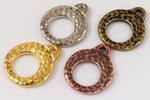 18mm Bright Gold Tierracast Pewter Maker's Toggle Clasp #CK511-General Bead
