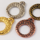 18mm Antique Copper TierraCast Pewter Maker's Toggle Clasp #CK511