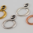 18mm Antique Silver Tierracast Pewter Melody Toggle Clasp #CK539-General Bead