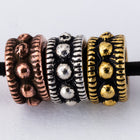 6mm Antique Copper TierraCast Rococo Round Bead (20 Pcs) #CK664-General Bead