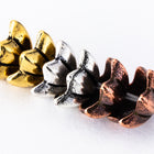 5mm Antique Copper TierraCast Talavera Star Bead Cap (50 Pcs) #CK749-General Bead