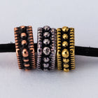 4mm Antique Copper TierraCast Rococo Square Bead (50 Pcs) #CK770-General Bead