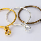 20mm Antique Brass TierraCast Brass Wire Hoop 17 Gauge (10 Pcs) #CK802-General Bead