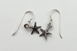 TierraCast Sterling Silver Sea Star Earrings (Pair) #FJ-0000-04