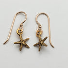 TierraCast 14 Karat Gold Filled Sea Star Earrings (Pair) #FJ-0000-05