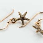 TierraCast 14 Karat Gold Filled Sea Star Earrings (Pair) #FJ-0000-05