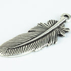 10mm x 30mm Antique Silver Tierracast Pewter Feather Charm #CKA010-General Bead