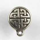 13mm Antique Silver TierraCast Pewter Celtic Ear Post #CK035