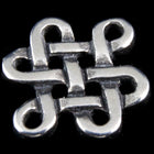 9mm x 11mm Antique Silver Tierracast Pewter Celtic Eternity Knot Link #CKA058-General Bead