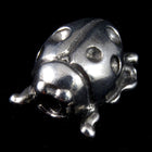 8mm x 10mm Antique Silver Tierracast Pewter Ladybug Bead #CKA081-General Bead