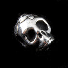 10mm x 7mm Antique Silver TierraCast Pewter Rose Skull Bead #CKA083-General Bead