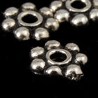 5mm Antique Silver Tierracast Pewter Beaded Daisy Spacer #CKA207-General Bead