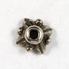 5mm Antique Silver Tierracast Leaf Bead Cap #CKA114-General Bead