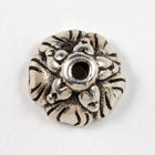 7.5mm Antique Silver TierraCast Pewter Sprouting Seed Bead Cap #CK147