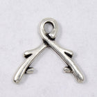 8mm Antique Silver Tierracast Briolette Vine Bail #CKA161-General Bead